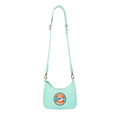 Stoney Clover Miami Dolphins Curved Crossbody Bag