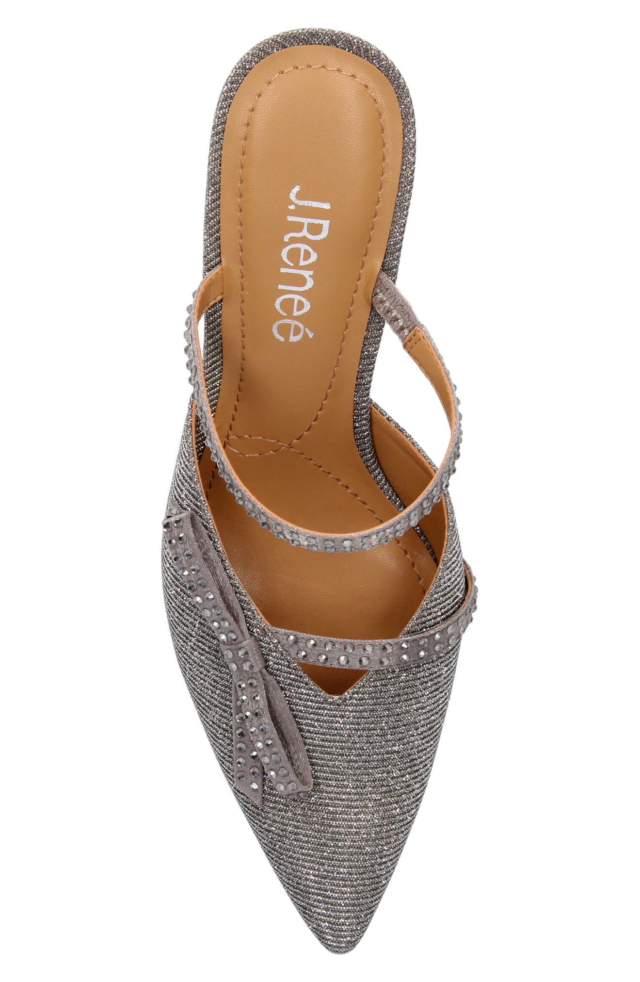 J. Reneé J.Renée Estelia Pointy Toe Mule, Alternate, color, Pewter