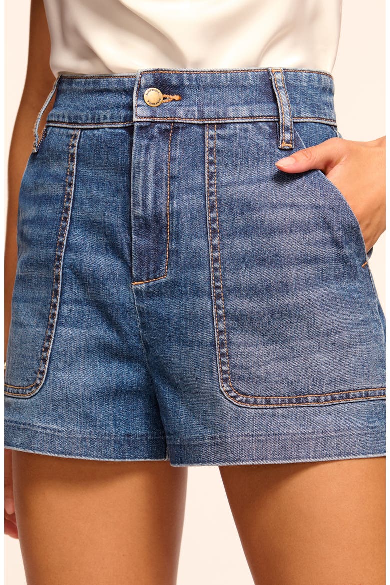 Hilary Denim Shorts, Alternate, color, MEDIUM WASH