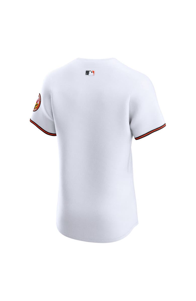 Nike Men's Nike White Baltimore Orioles Home Elite Jersey, Alternate, color,