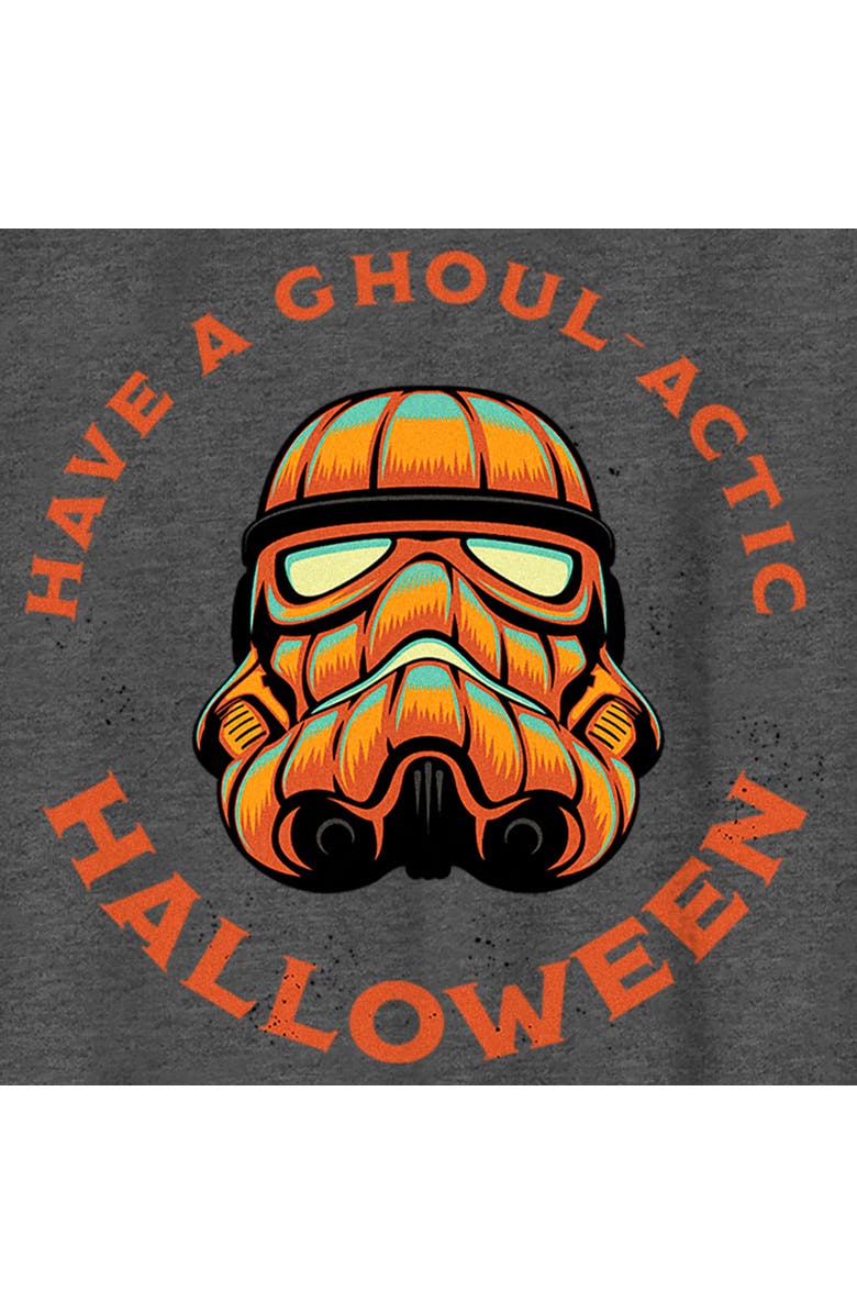 Star Wars Boy's Star Wars Halloween Stormtrooper Have a Ghoul-Actic Halloween  Graphic T-Shirt, Alternate, color, Charcoal Heather