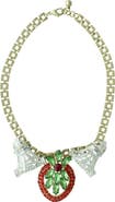 OLIVIA WELLES Mistletoe Time Necklace
