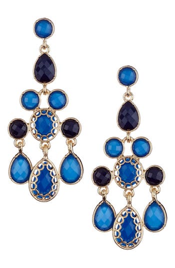 Olivia Welles Royally Chic Drop Earrings In Multi