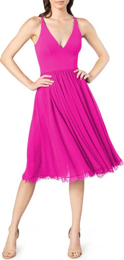 Shops Dress The Population Alicia DressnBright Fuchsia - Pink - S