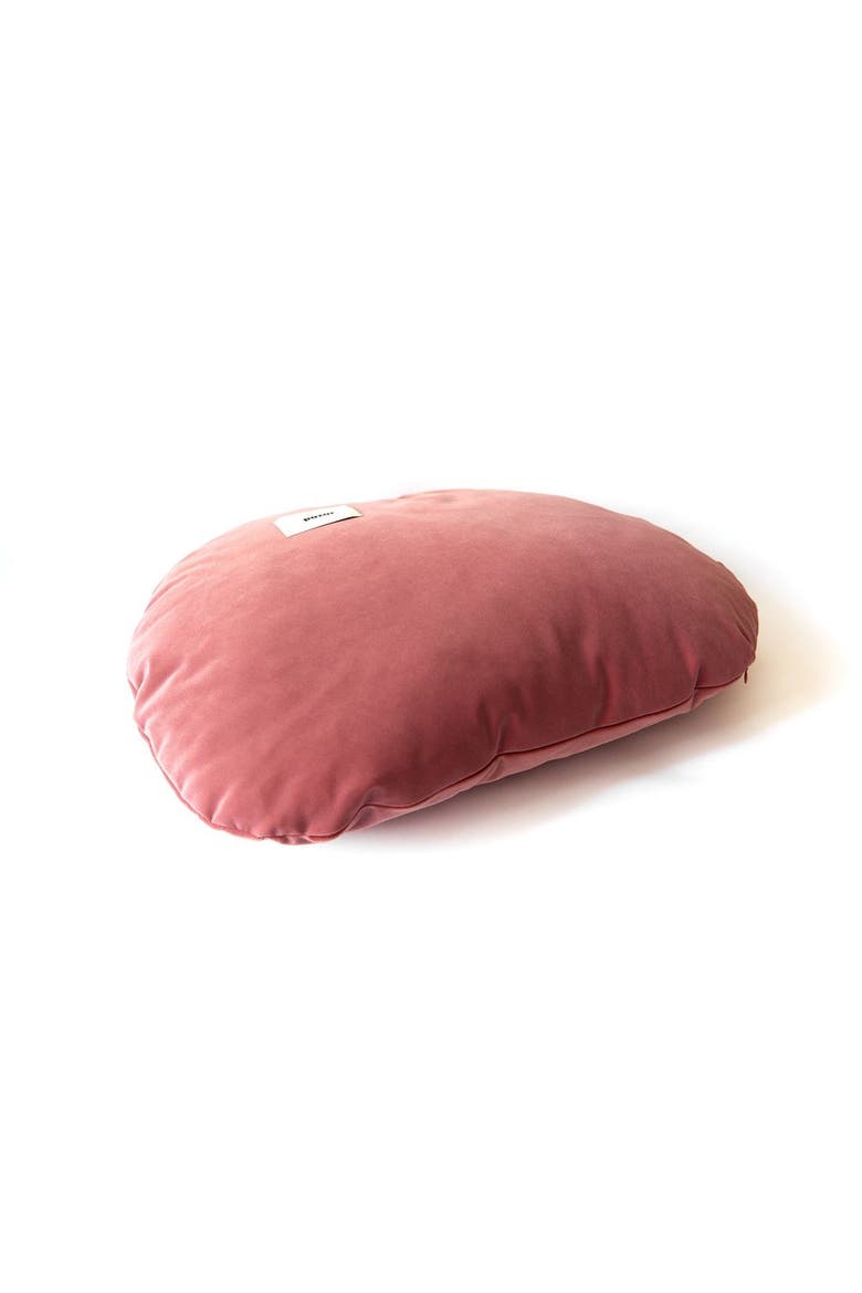 The Large Wobble in Velvet, Alternate, color, Pink