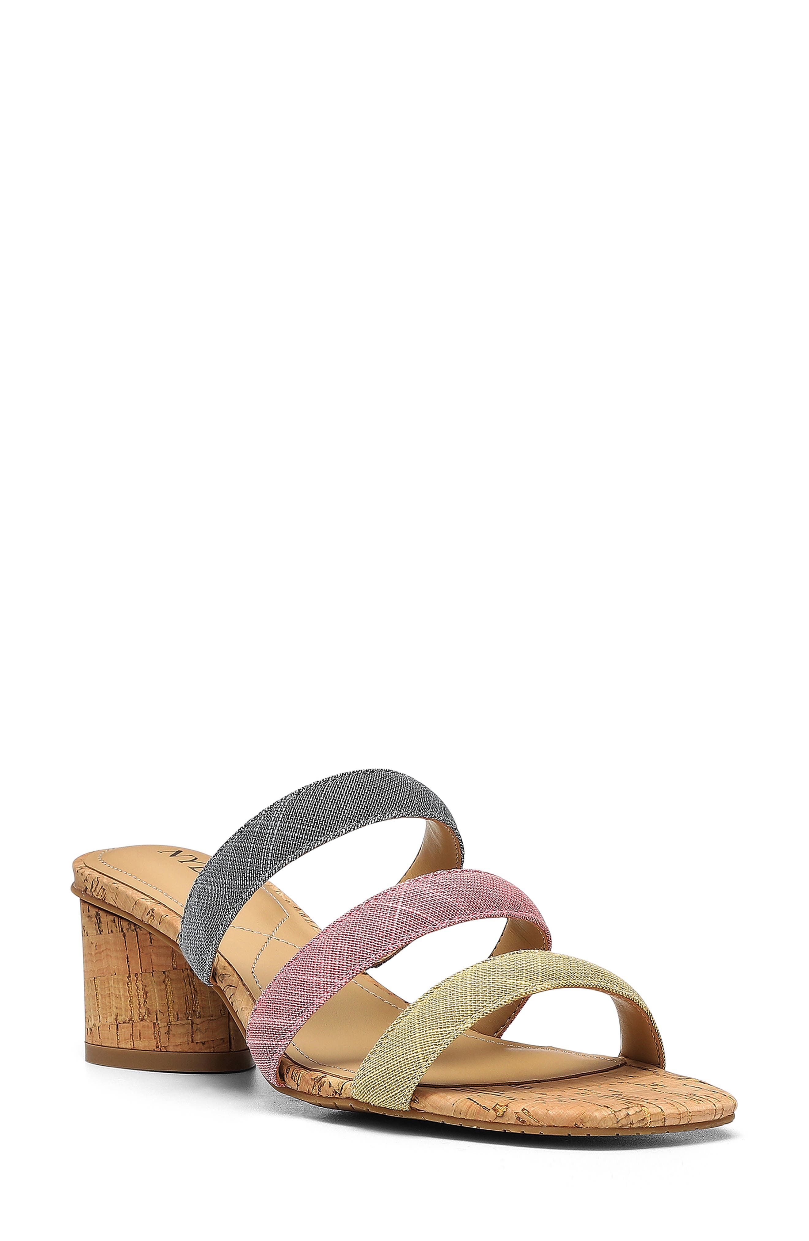 NYDJ Giacomo Triple Strap Slide Sandal, Main, color, 