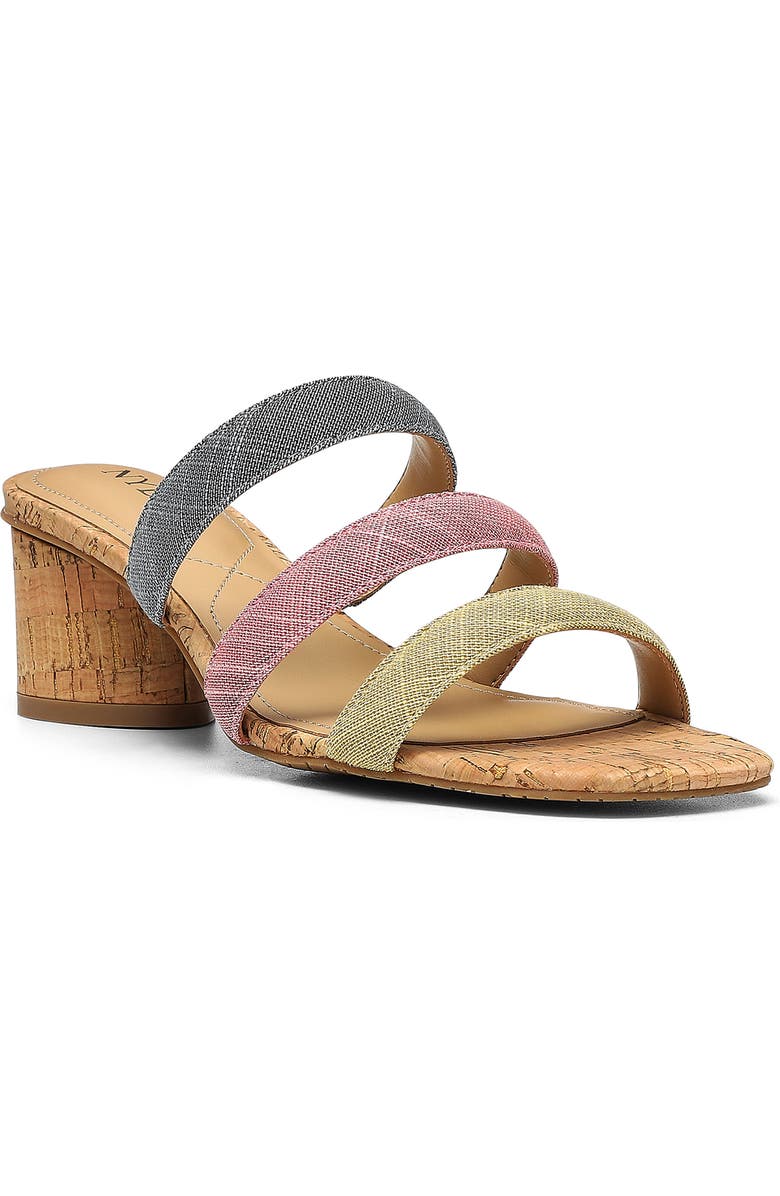 NYDJ Giacomo Triple Strap Slide Sandal, Main, color,