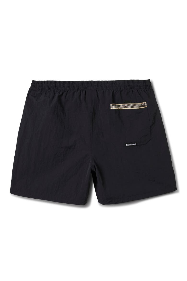Skyburn Adventure Drawstring Shorts, Alternate, color, BLACK