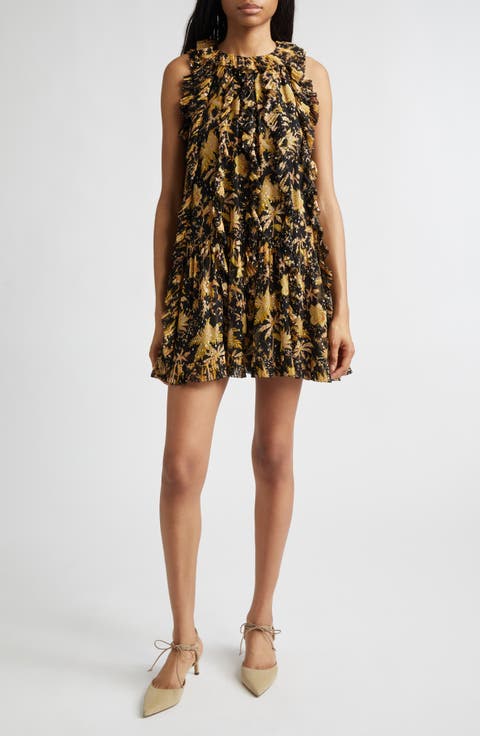 Signe Floral Silk Blend Dress