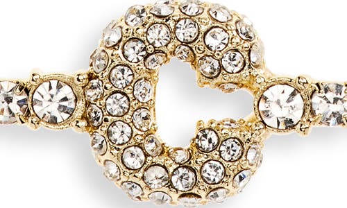 Baublebar Initial Tennis Slider Bracelet In Gold C