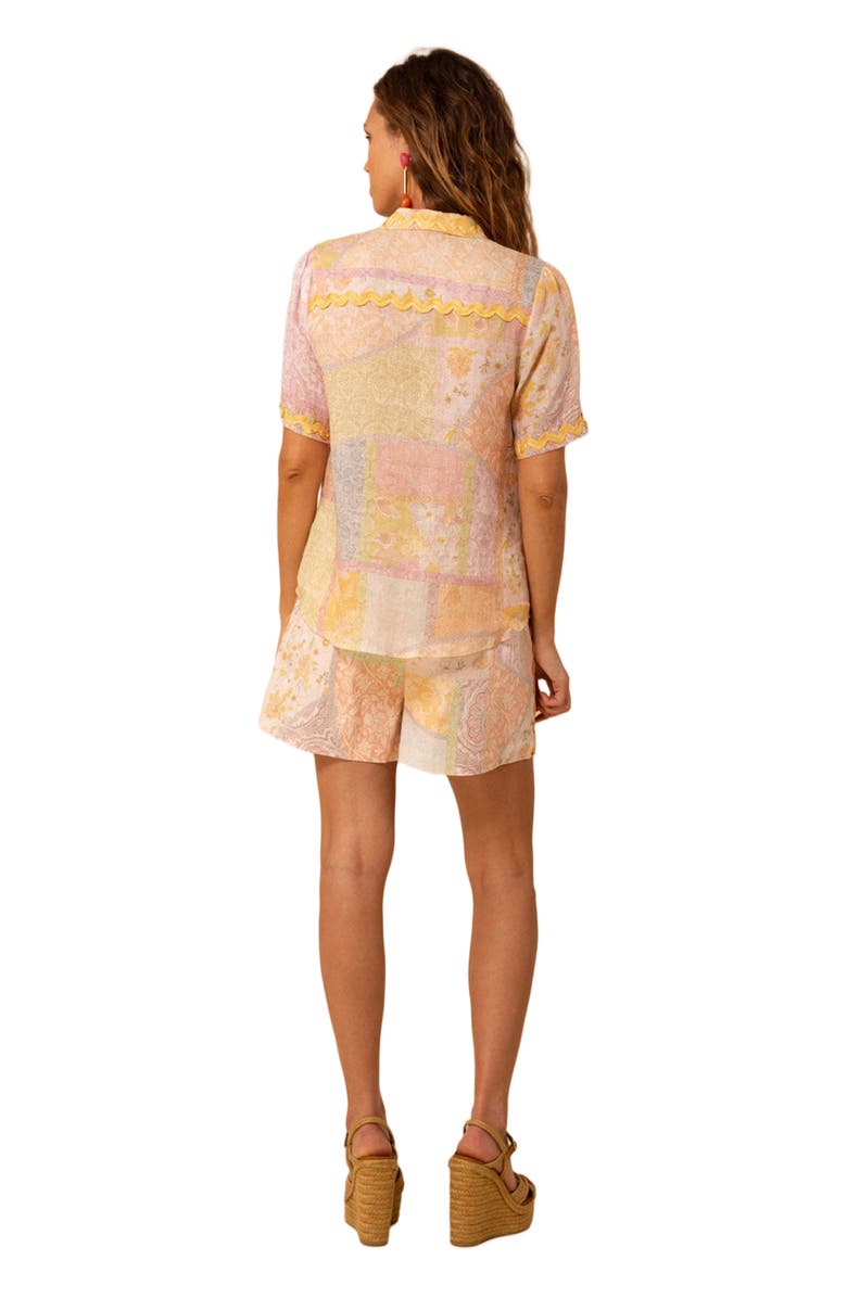 Hale Bob Taylor Linen Top, Alternate, color, 