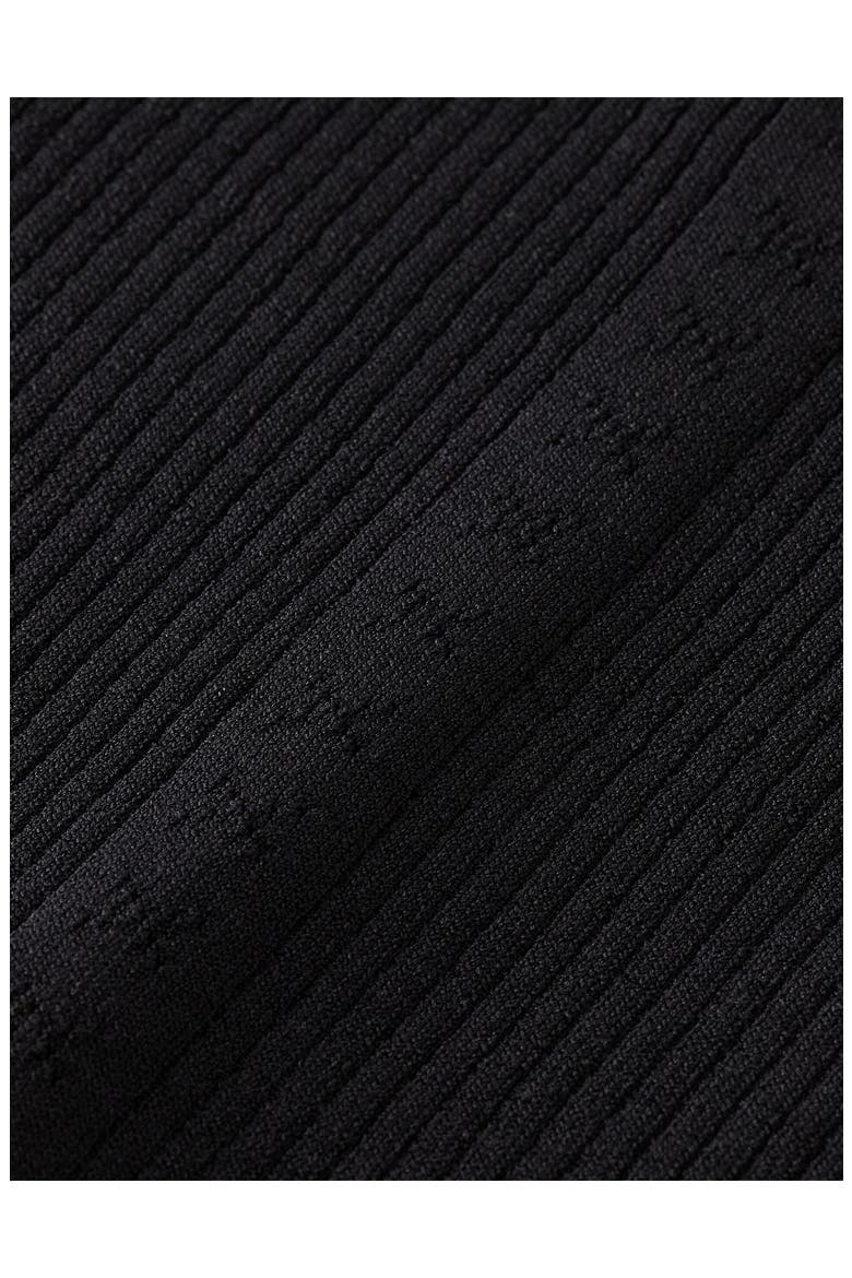 Rib Henley Sweater, Alternate, color, EVENING BLACK
