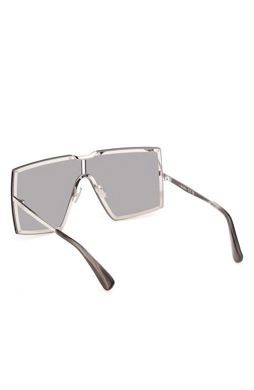Max Mara 69mm Shield Sunglasses In Gray