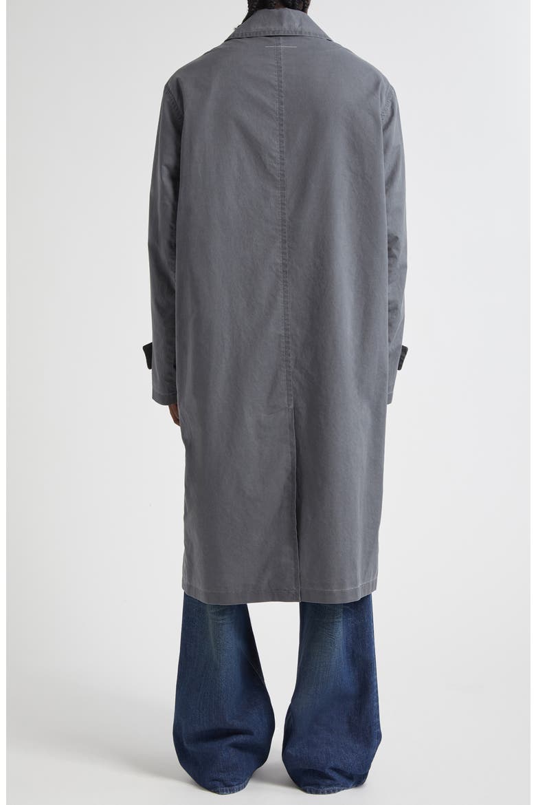 Spray Dye Cotton Coat, Alternate, color, ANTHRACITE