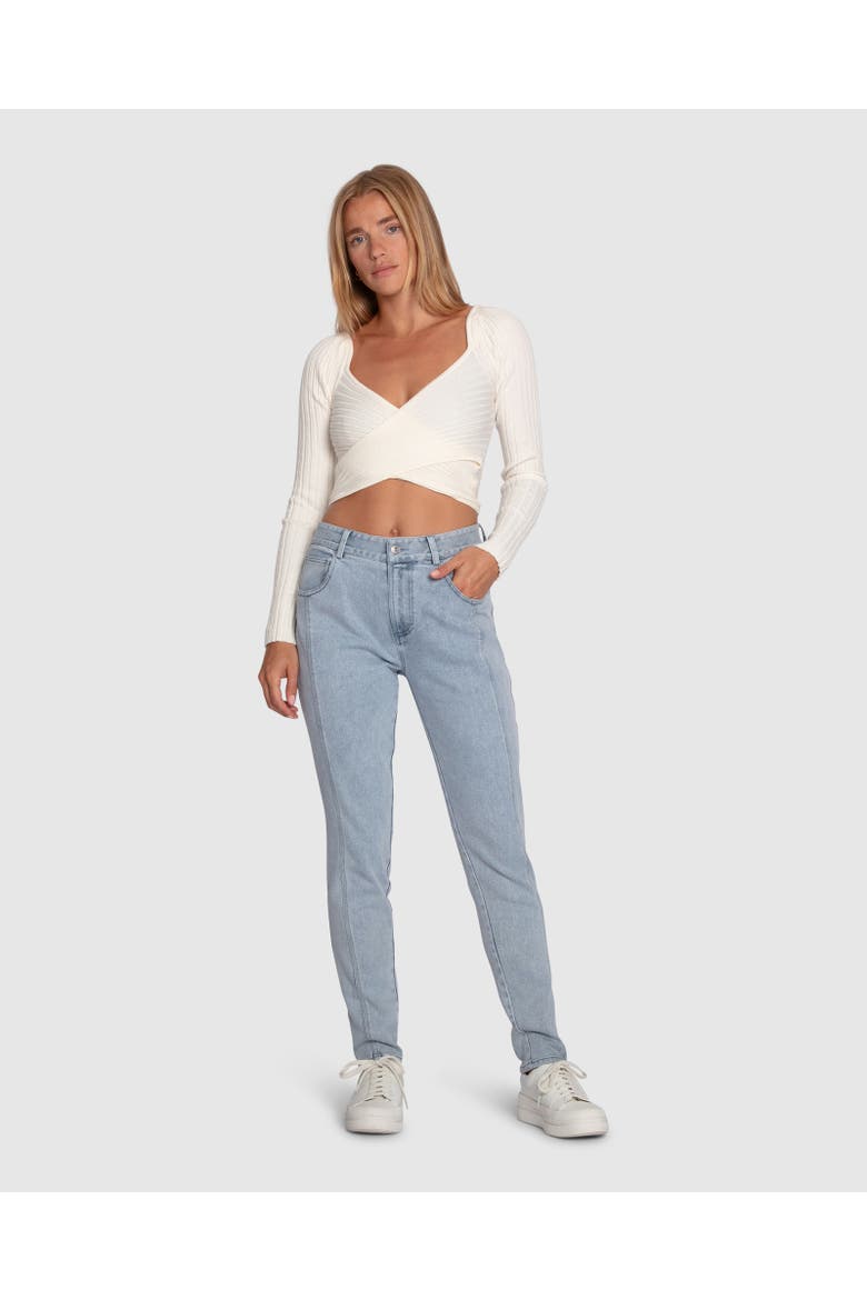 First Class Skinny Jeans, Alternate, color, Stonewash