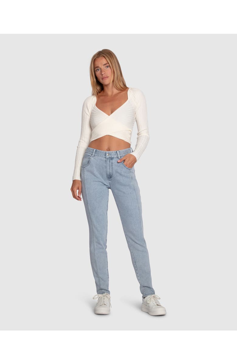 Belle & Bloom First Class Skinny Jeans, Alternate, color, Stonewash