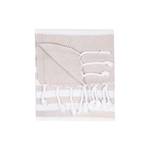 Olive And Linen Olive & Linen Eversoft Turkish Hand / Kitchen Towel In Sand