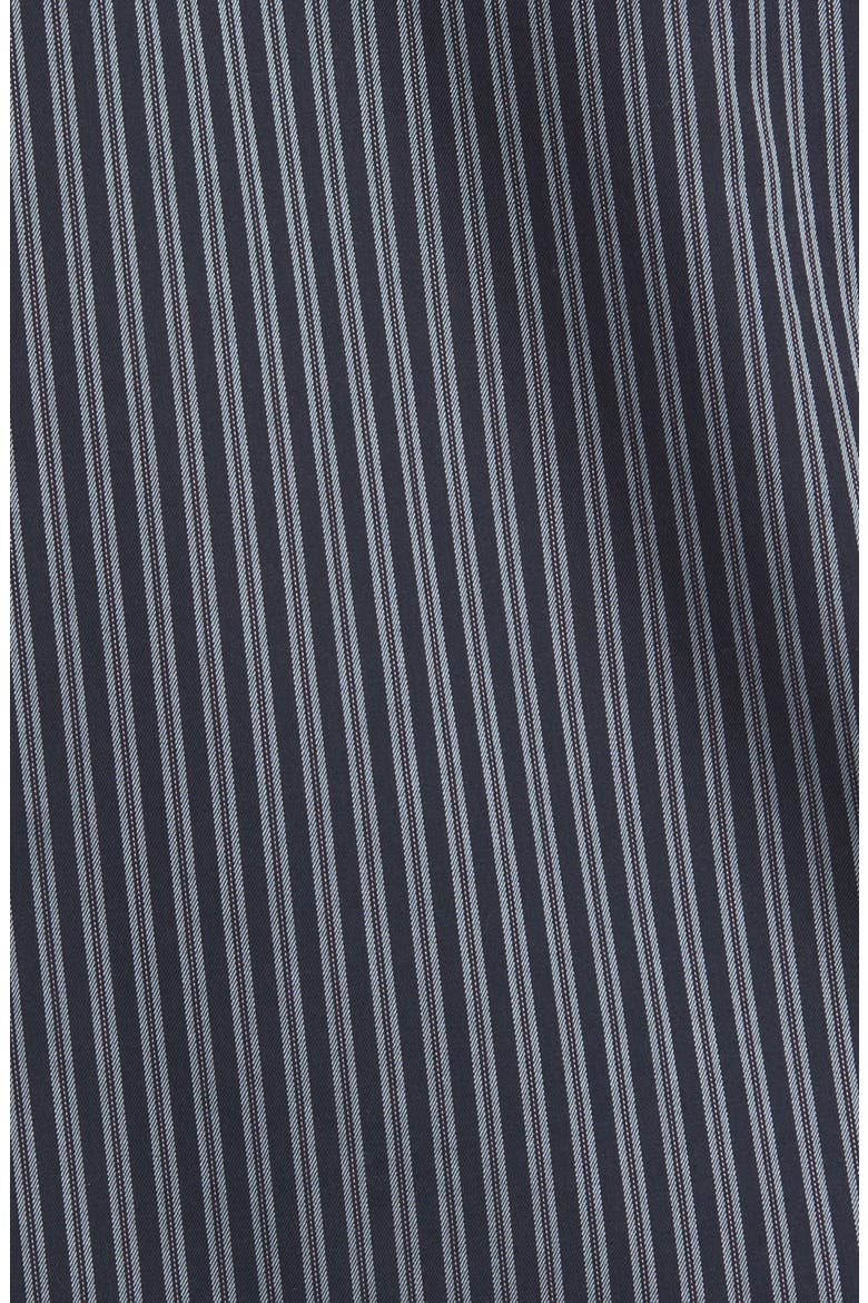 Claremont Stripe Short Sleeve Cotton Button-Down Shirt, Alternate, color, COASTAL