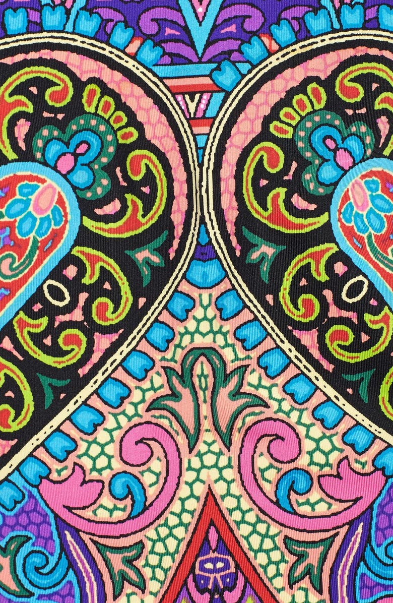 W Swimwear 'Morocco Stripe' Rashguard, Alternate, color, 