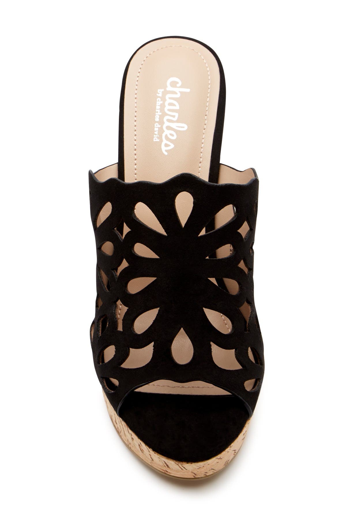 Charles by Charles David April Cutout Wedge Sandal, Alternate, color, 