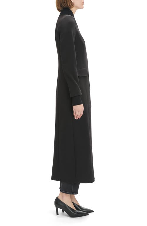 Favorite Daughter The Varsity Longline Coat In Black