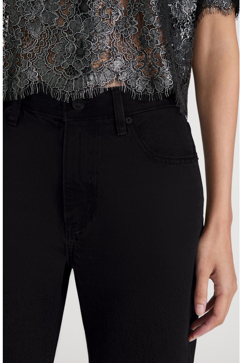 The Swing High Waist Wide Leg Jeans, Alternate, color, EMPRESS RAW AFTER