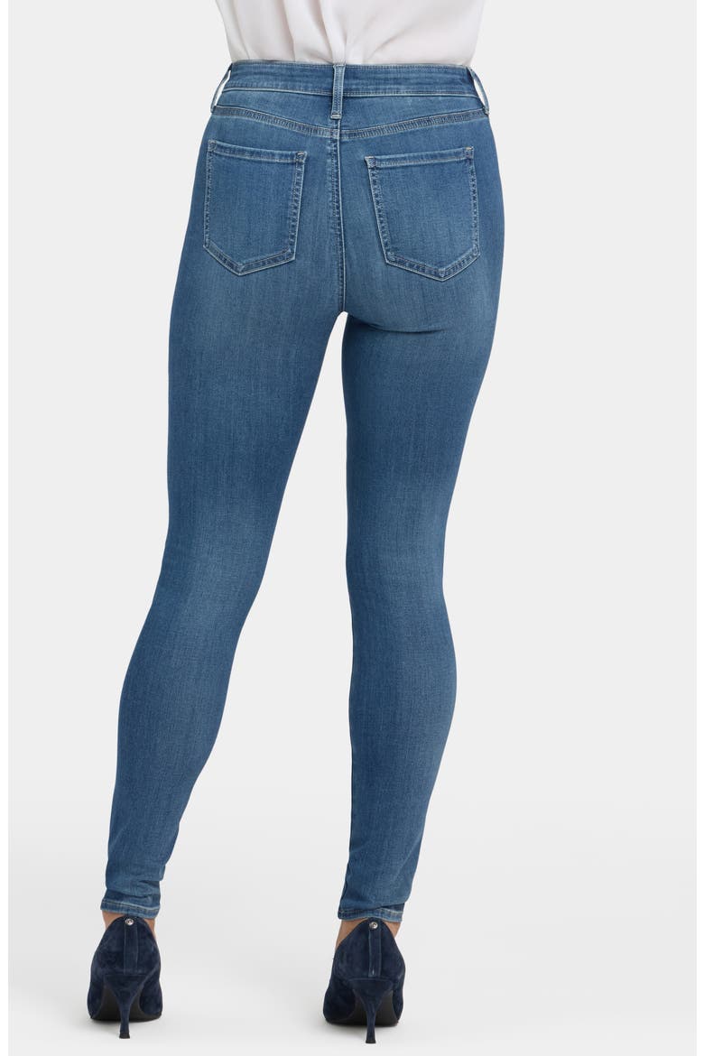 Ami Twist Seam High Waist Skinny Jeans, Alternate, color, LAKE NOTRE DAME