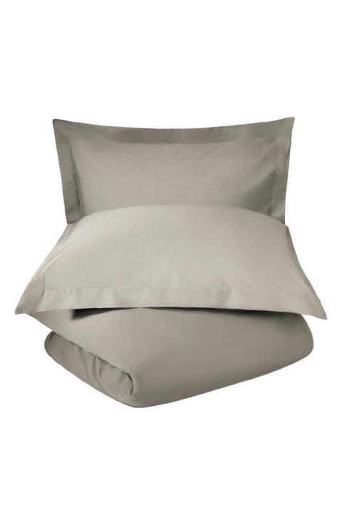 600 Thread Count Sateen Duvet Cover & Shams Set