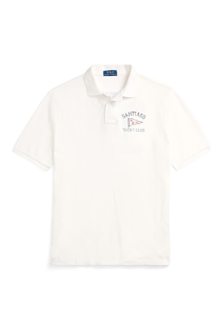 Yacht Club Cotton Mesh Polo, Alternate, color, NEVIS