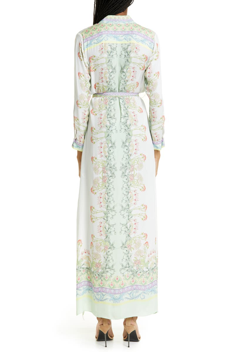 Alice + Olivia Chassidy Maxi Shirtdress, Alternate, color, 