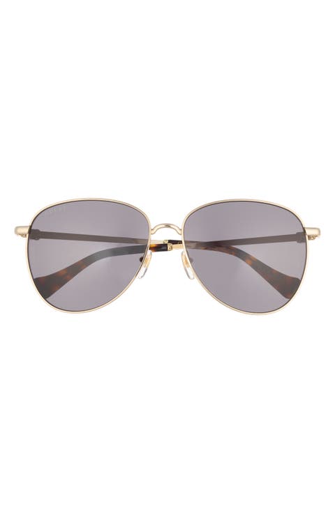 60mm Aviator Sunglasses