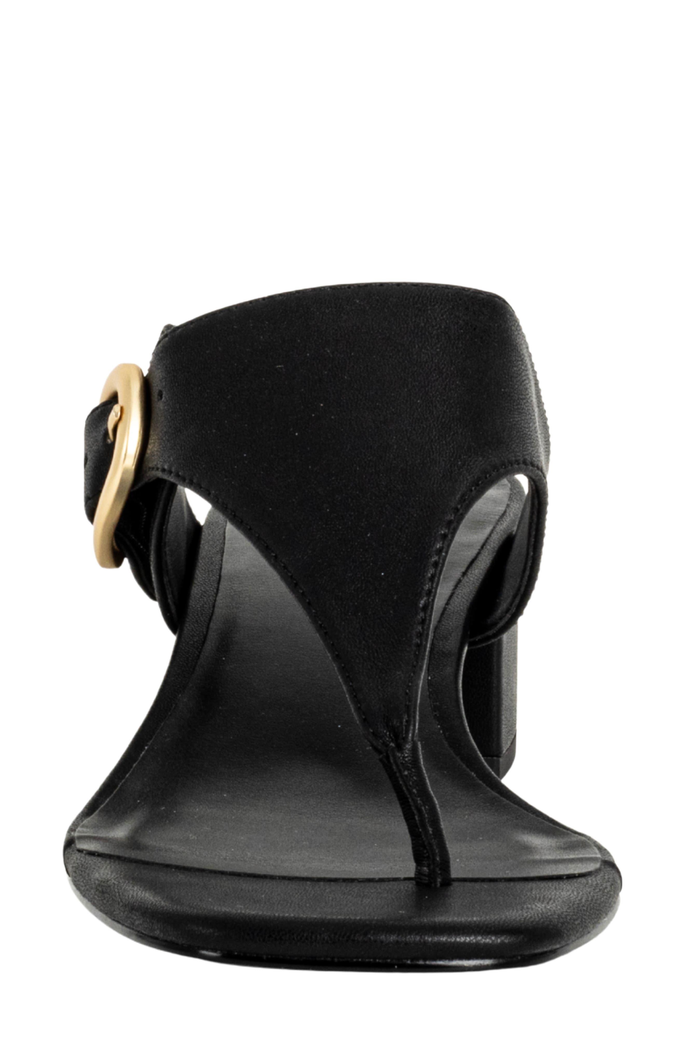 SHUSHOP Elodie Flip Flop, Alternate, color, Black