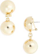 Carolina Herrera Ball Drop Earrings