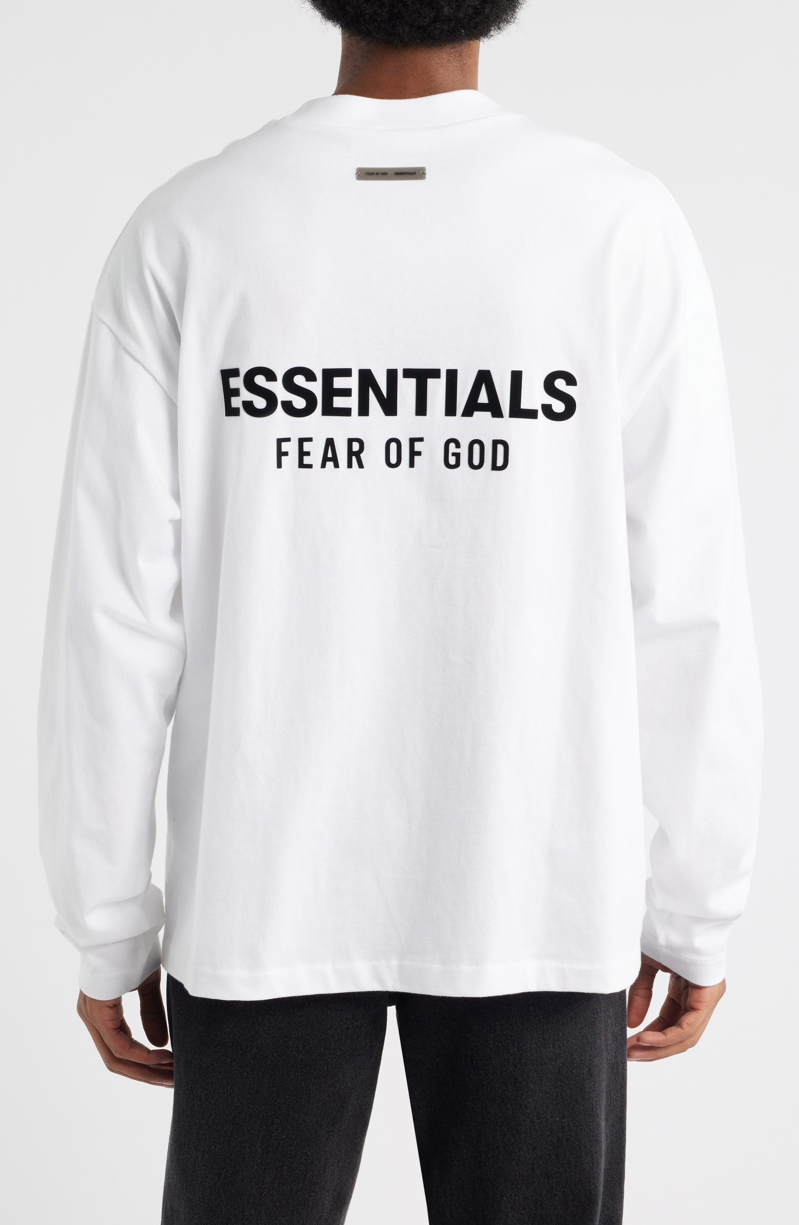 FOG FearOfGod Essentials BoxyGraphic ロンT FOG Essentials Boxy Graphic ロンT God Fear of T-SHIRT!!! SLEEVE