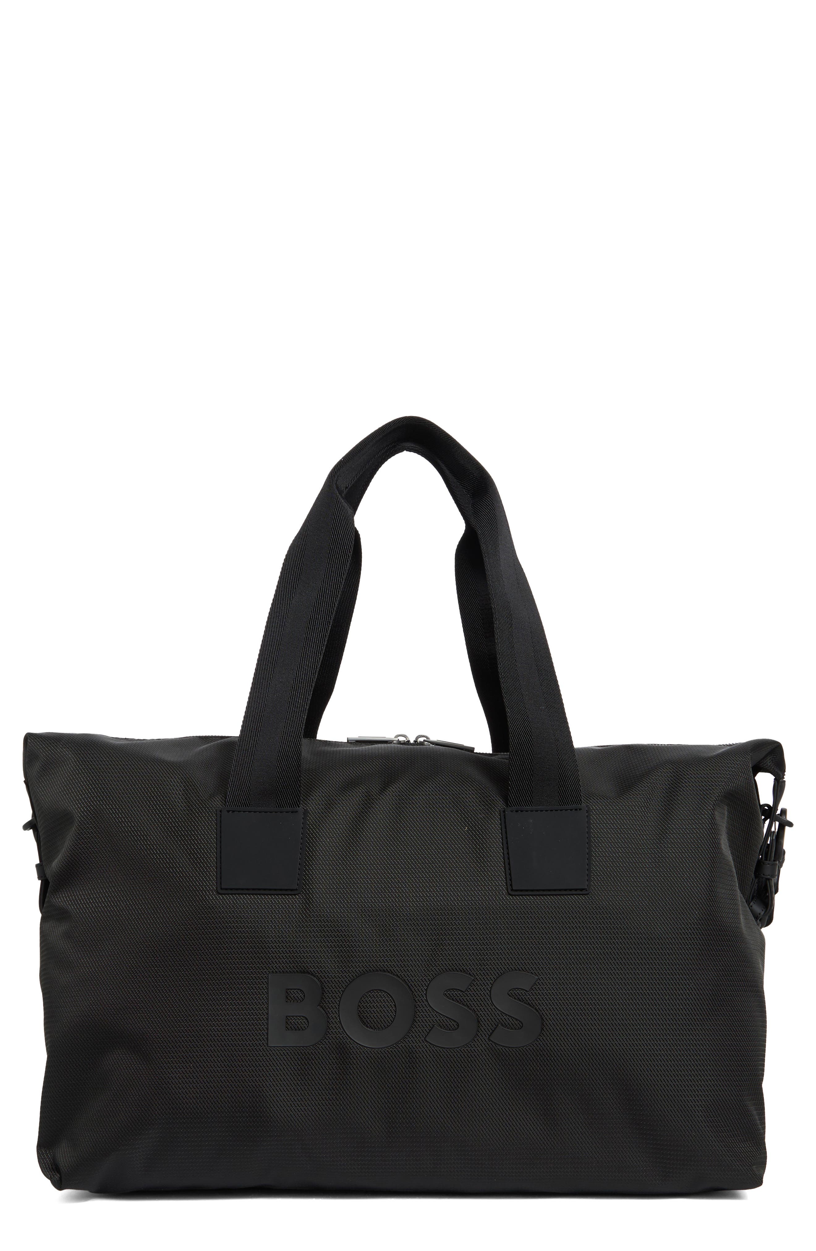 BOSS Catch 2.0 Duffle Bag, Main, color, Black