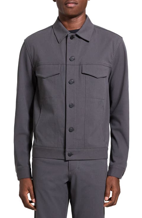 River Trucker in Neoteric Twill Jacket