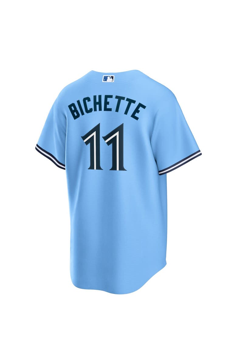 Nike Men's Nike Bo Bichette Powder Blue Toronto Blue Jays Alternate Replica Player Name Jersey, Alternate, color, 