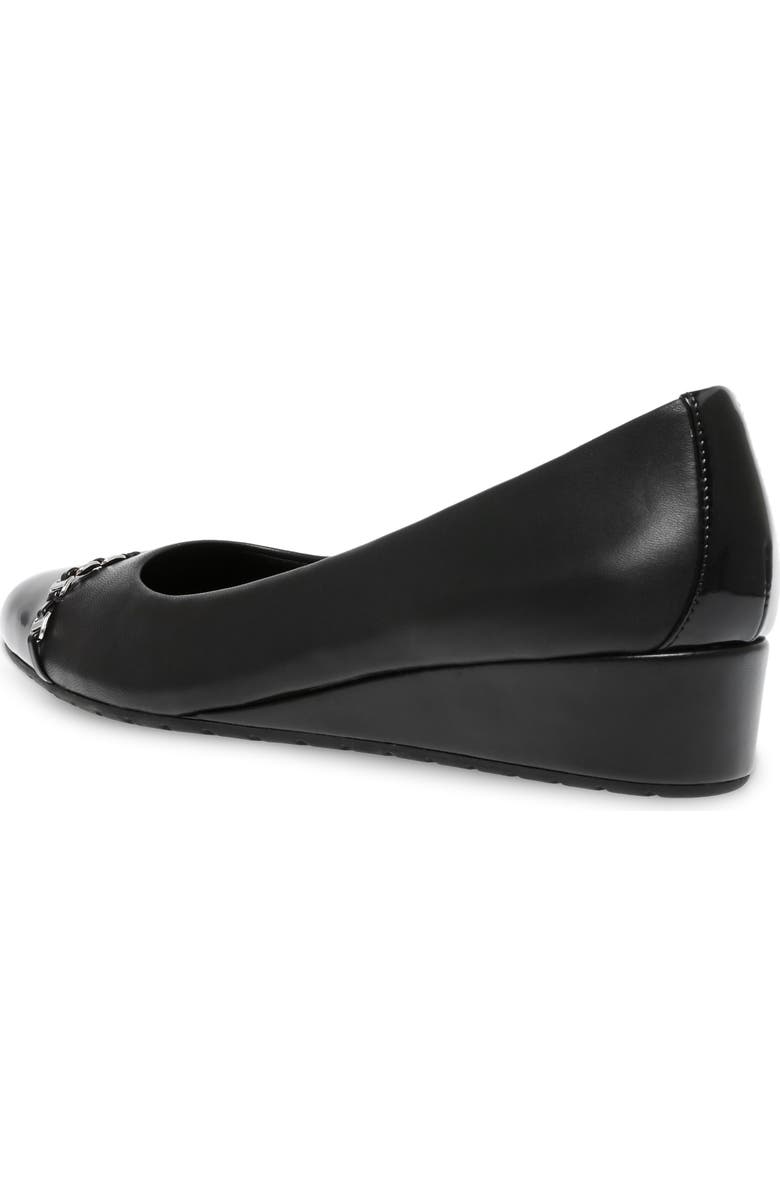 Anne Klein Moxy Leather Wedge, Alternate, color,