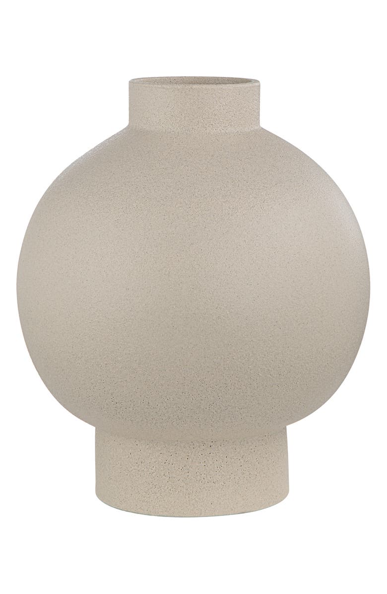 Renwil Lamoureux Ceramic Vase, Main, color, Cream