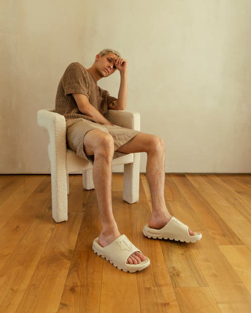 Naked Wolfe Tommy Sandal In Neutral