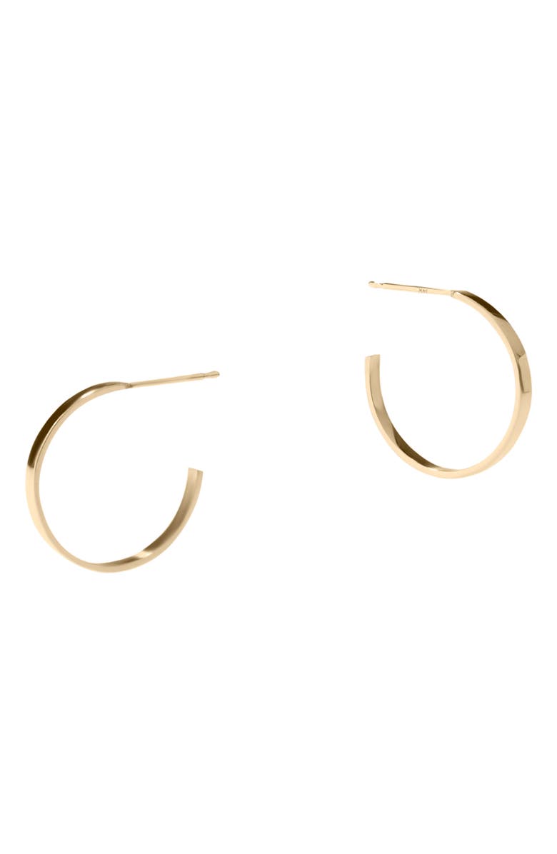 LANA 14K Gold 15mm Sunrise Hoops, Alternate, color,
