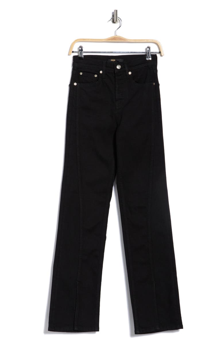maje Plenty Straight Leg Jeans, Main, color, Noir