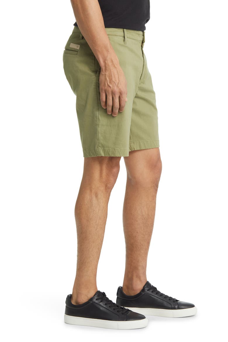 Wanderer 8.5-Inch Stretch Cotton Chino Shorts, Alternate, color, CAVALRY SAGE