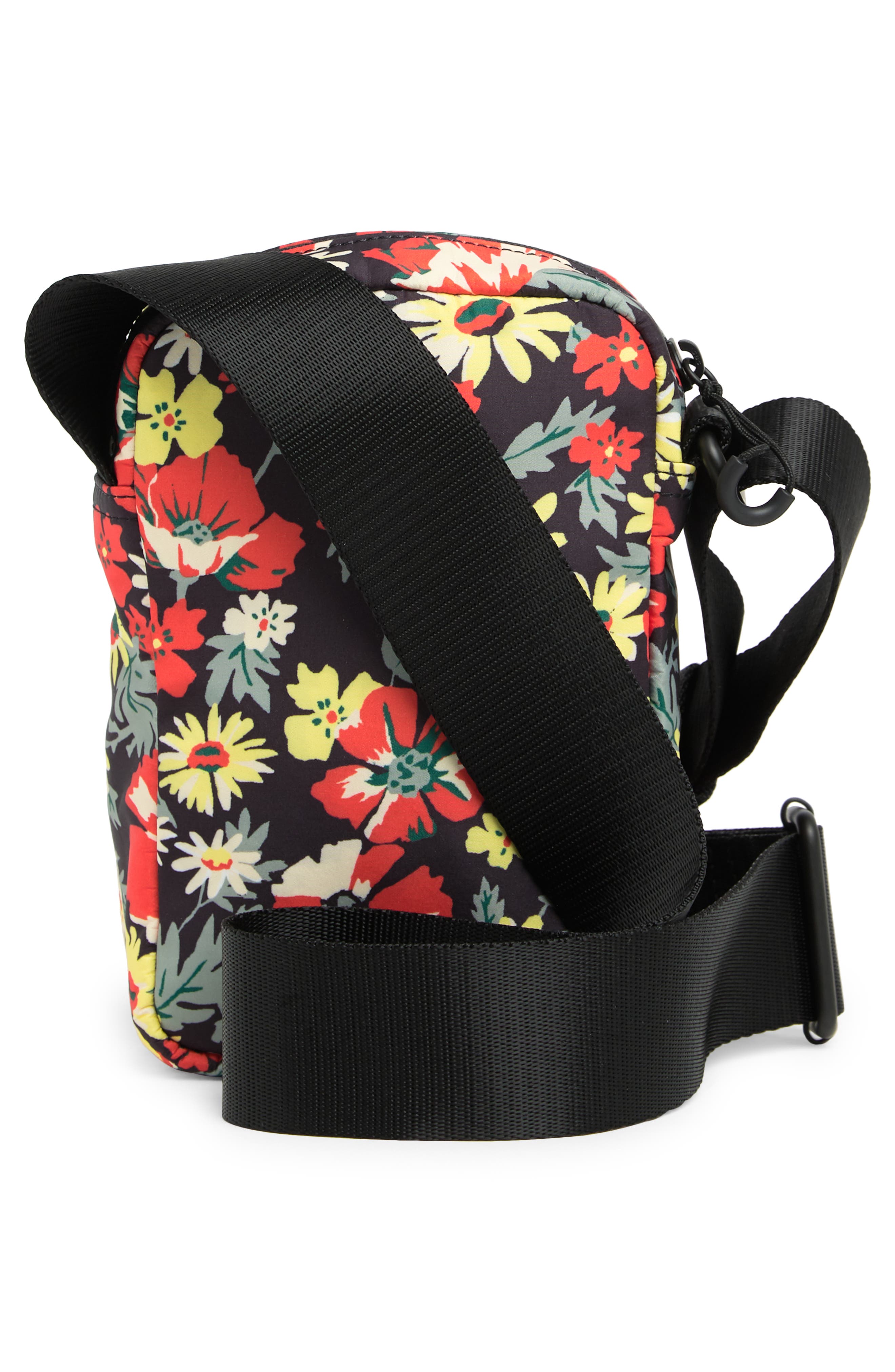 Ganni Recycled Polyester Festival Tech Mini Crossbody Bag, Alternate, color, 