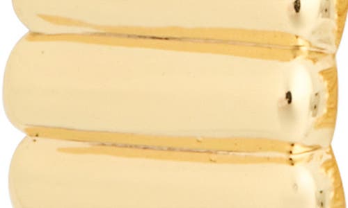 Nordstrom Rack Demi Fine 2-pack Ridged Hoop Earrings
