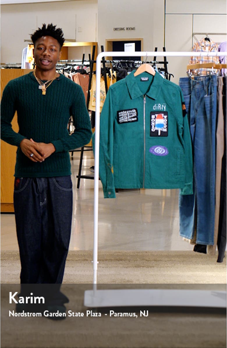 PLEASURES Sonic Youth Patch Work Jacket | Nordstrom