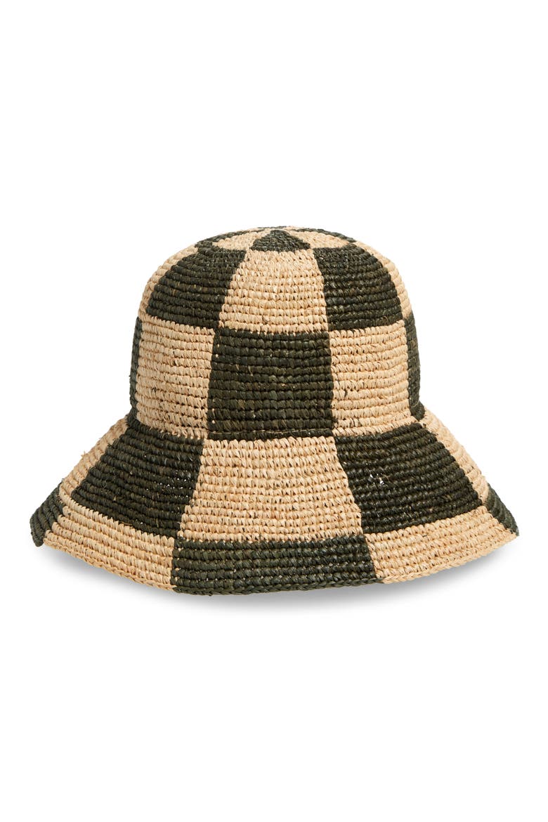 Redding Bucket Hat, Main, color, WHITECAP/ DEEP FOREST
