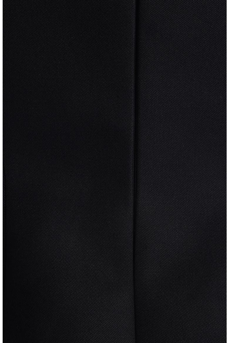 Sleeveless Wool Tailoring Minidress, Alternate, color, BLACK