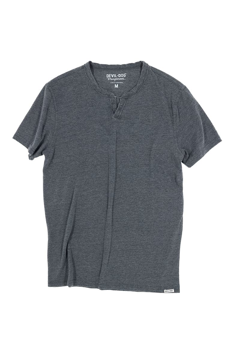 Burnout Henley, Alternate, color, DARK GREY