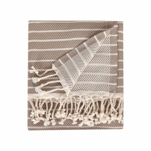Olive And Linen Olive & Linen Cloud Soft Turkish Hand / Kitchen Towel Bundle In Sand